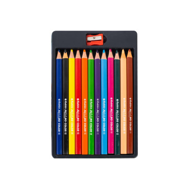 12 Jumbo Color Pencil – Large, Vibrant & Safe for Kids!