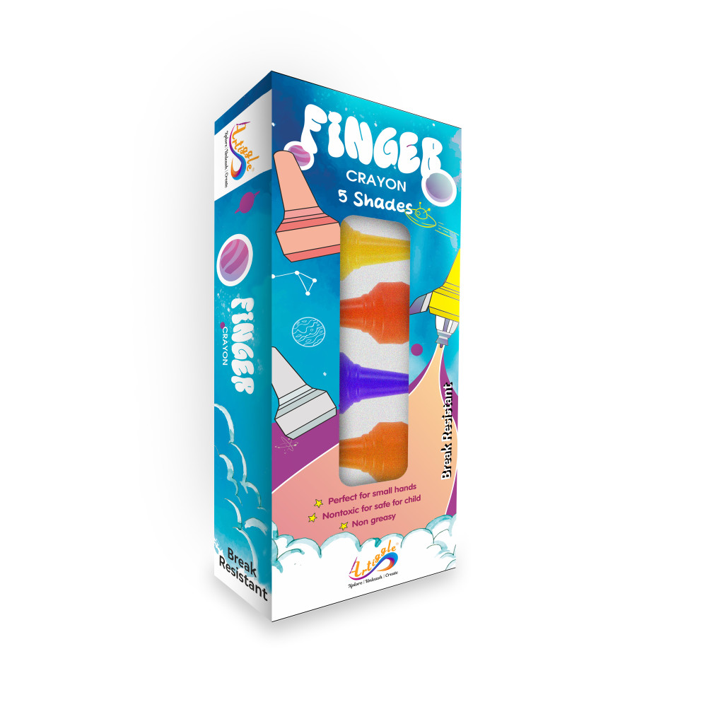 Finger Crayons – Fun & Mess-Free Coloring for Little Hands!