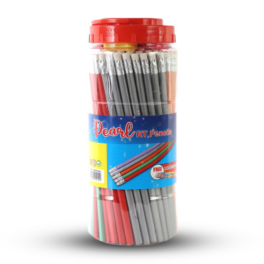 100 Pearl Pencil Jar – Shimmering Colors for Creative Kids