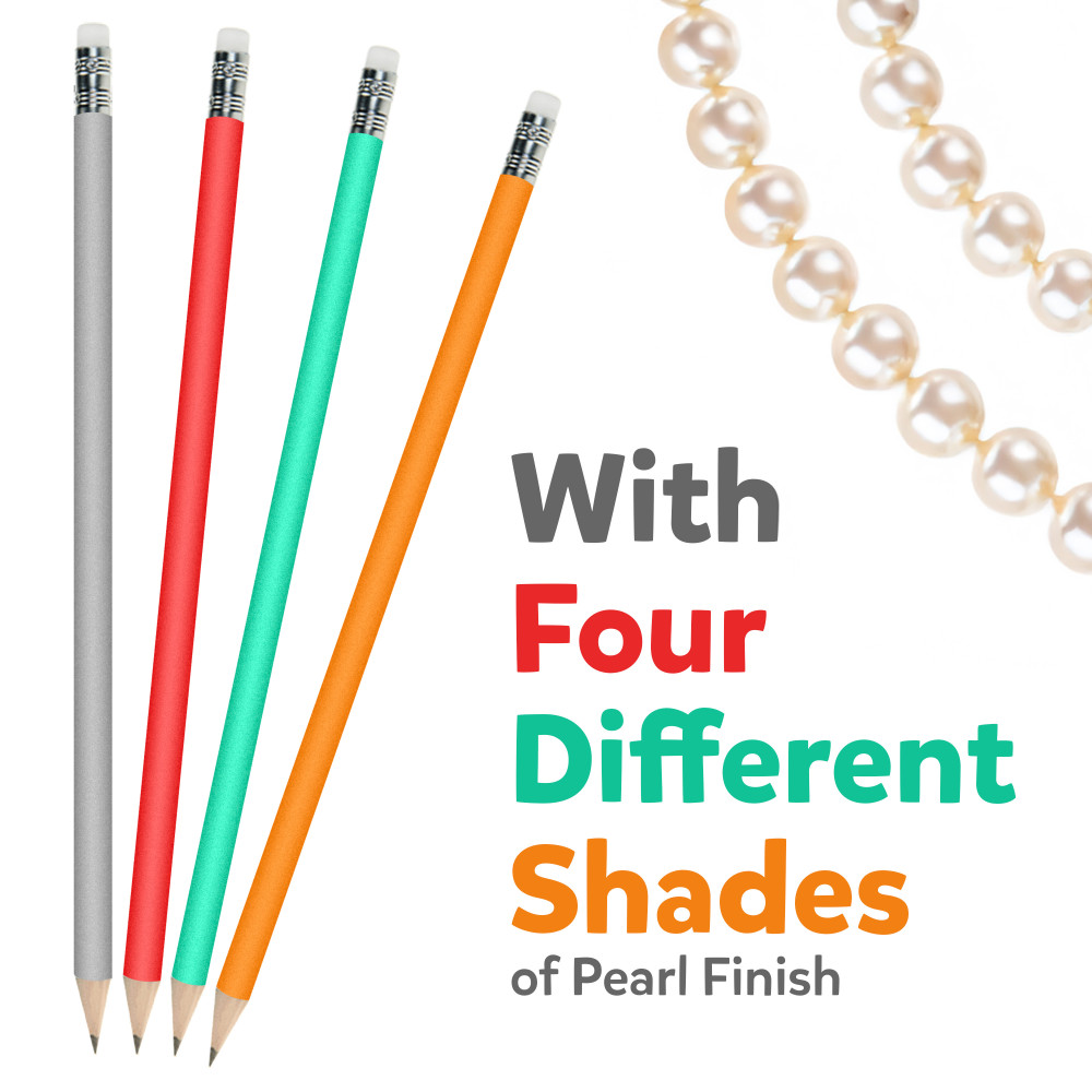 100 Pearl Pencil Jar – Shimmering Colors for Creative Kids