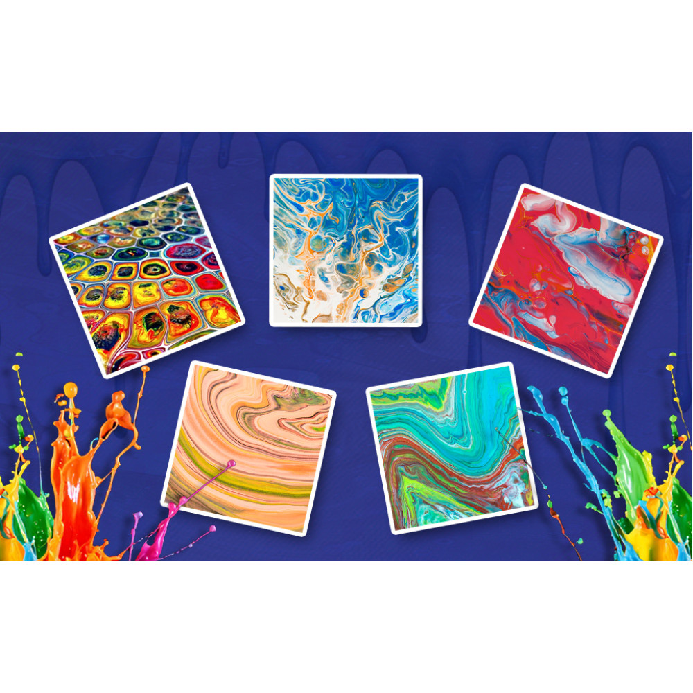 Pour N Paint - Pouring Acrylic Colors Kit