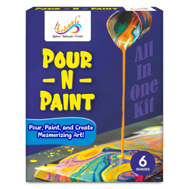 Pour N Paint - Pouring Acrylic Colors Kit