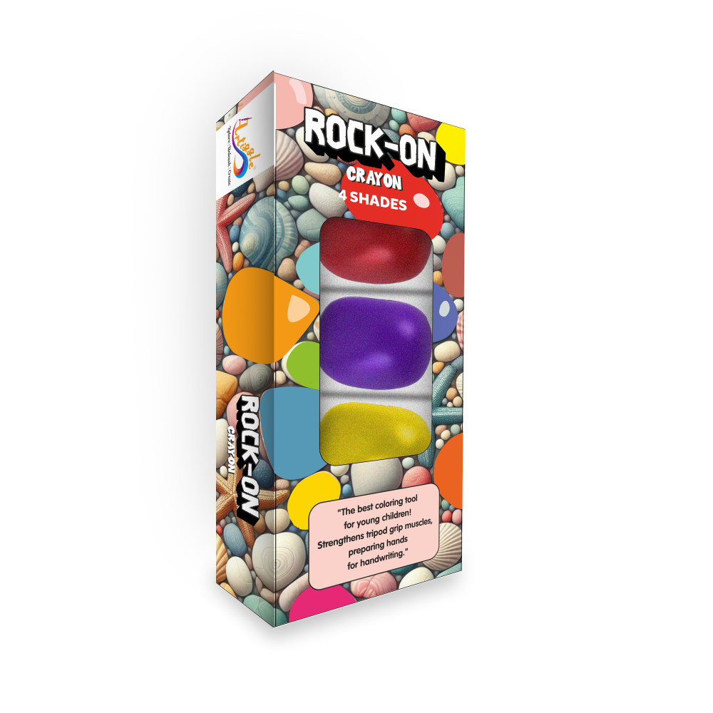 Rock Crayon – Safe, Easy-Grip, Non-Toxic & Fun for Kids!